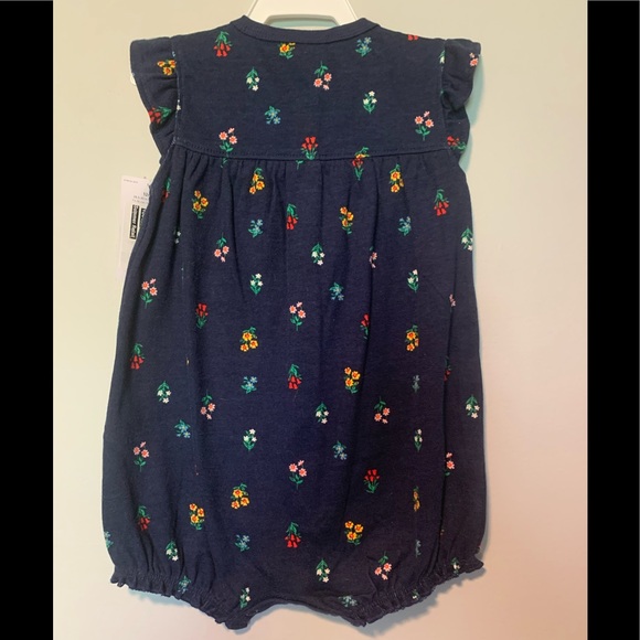 NWT Carter’s Baby Girl Romper Sz 12 M - Picture 2 of 4